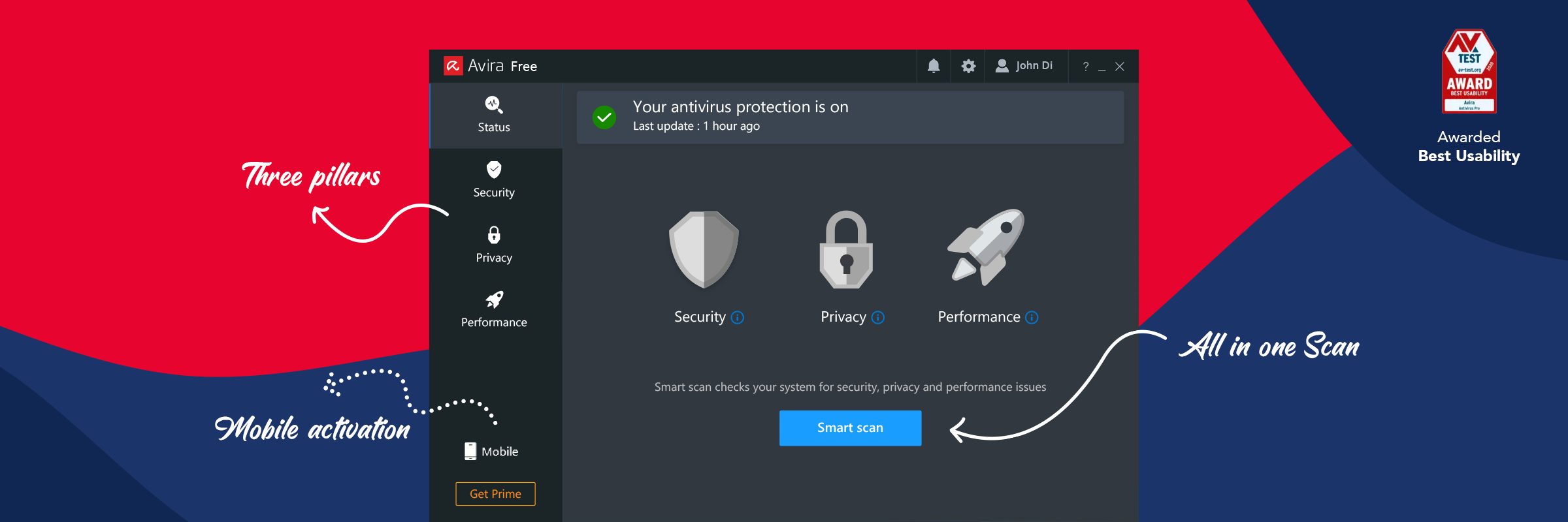 Avira Security Suite Redesign