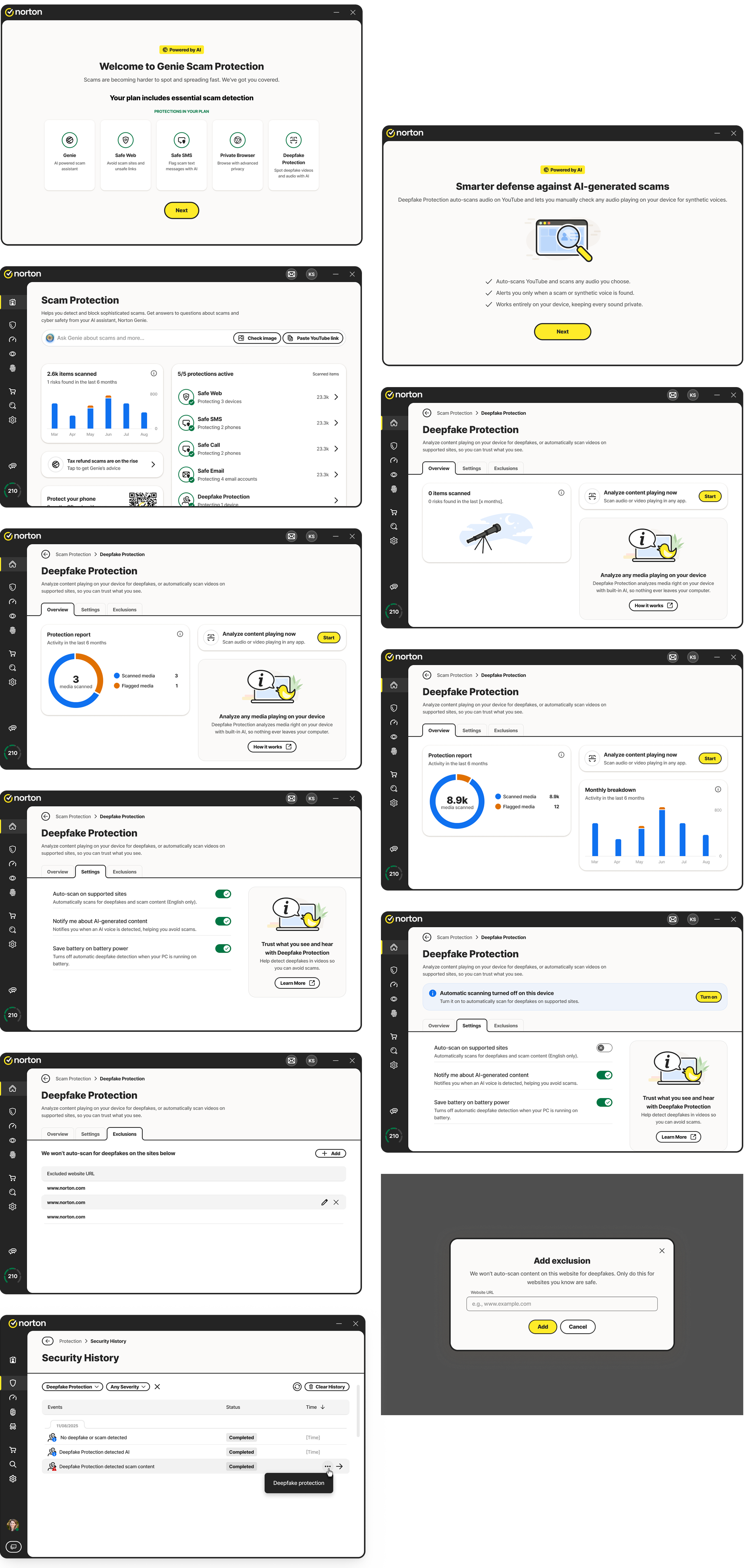 Scam Protection Windows Experience